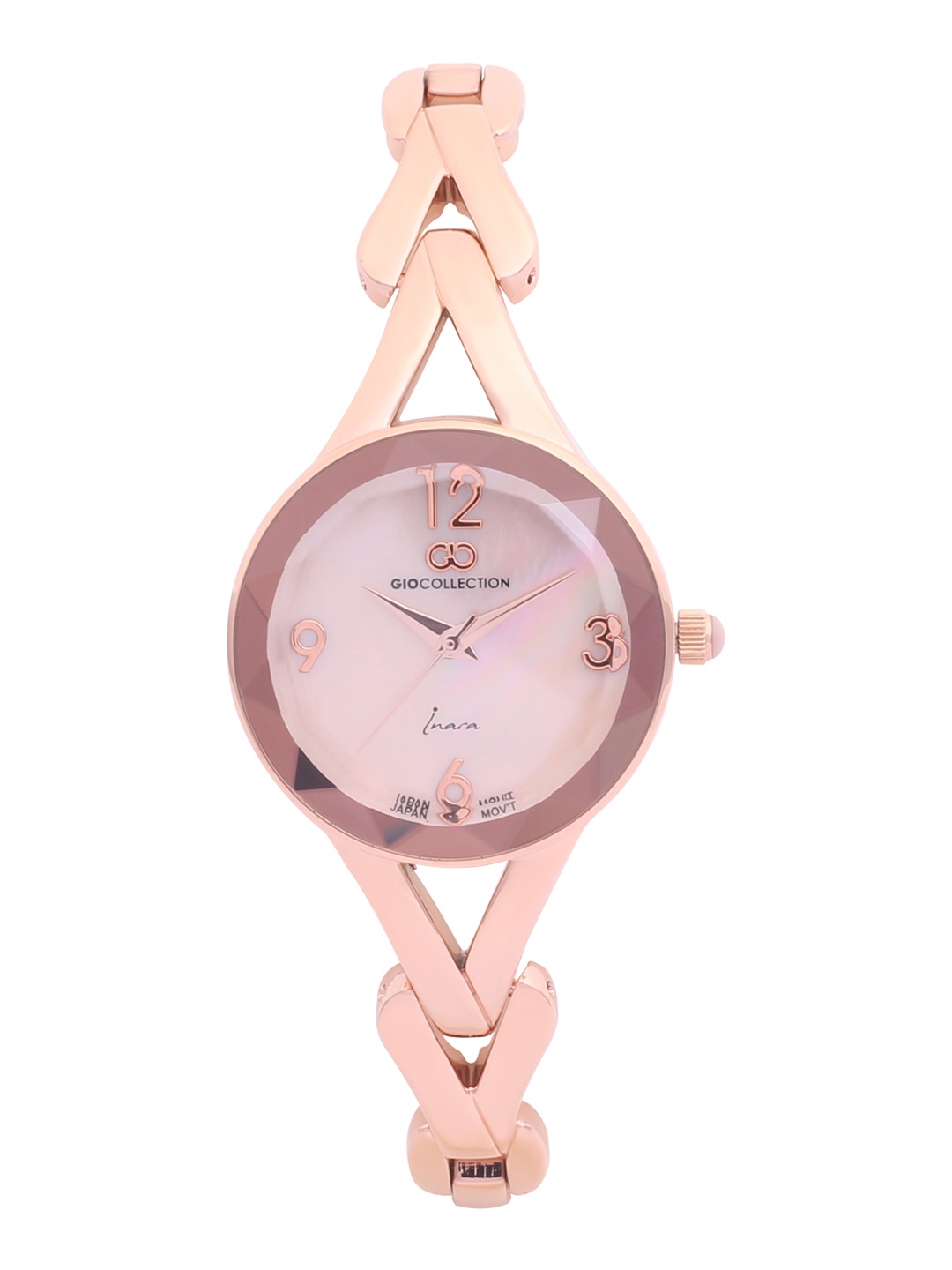 

GIO COLLECTION Women Brown Analogue Watch