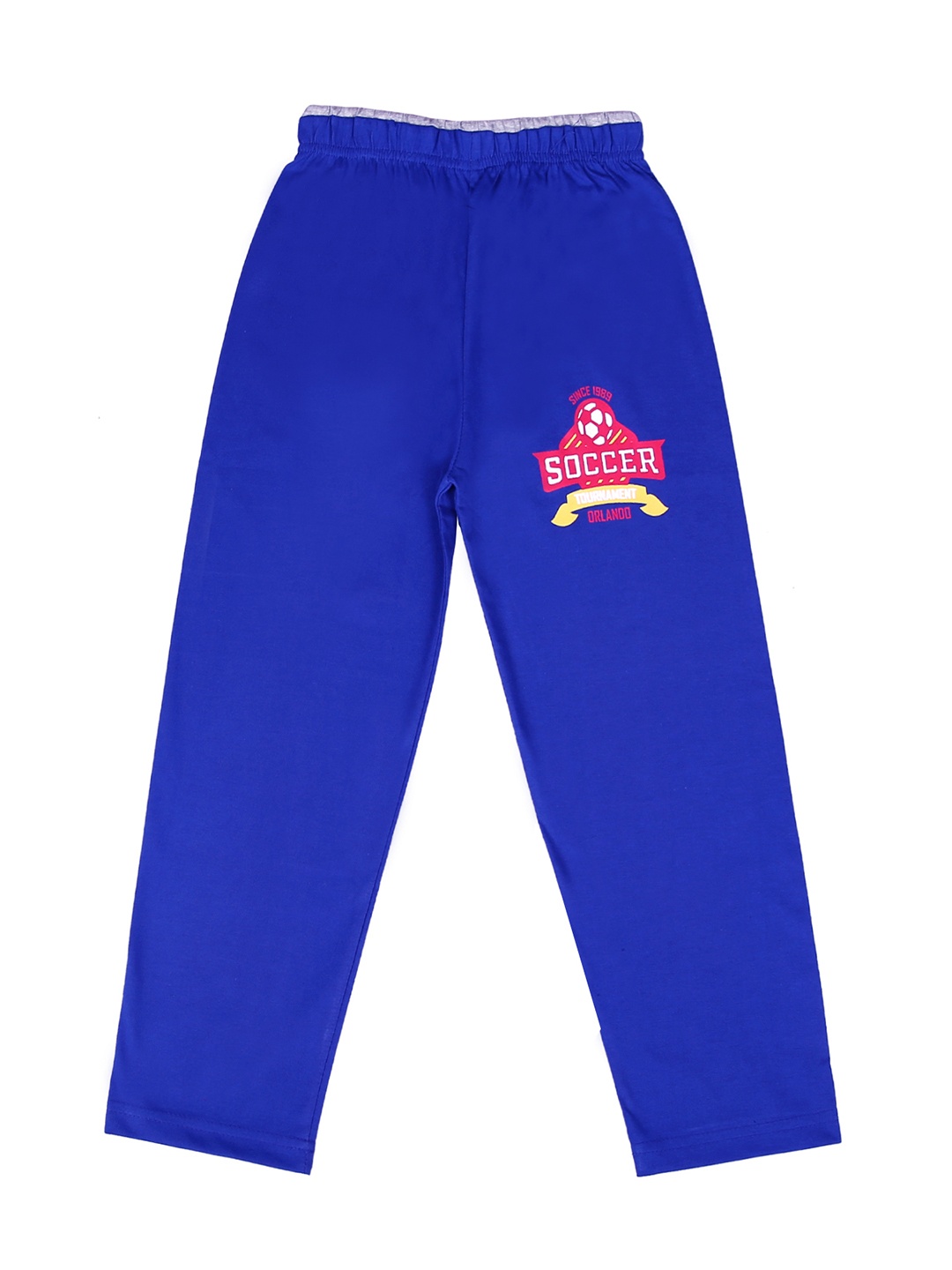 

Sweet Angel Kids Blue Solid Track Pants