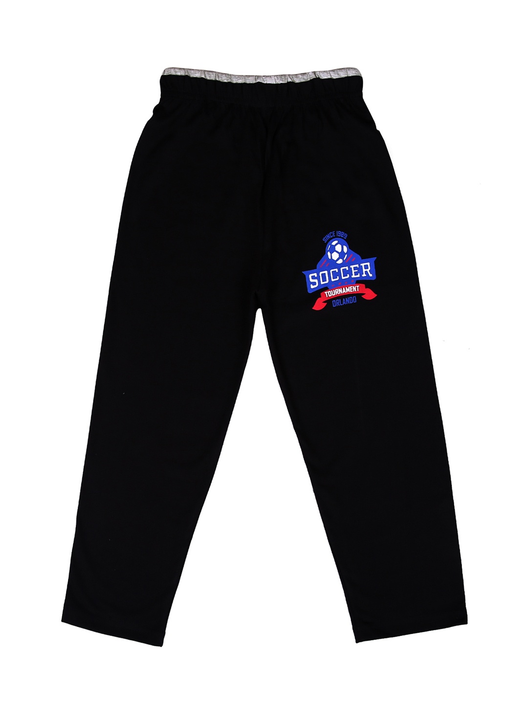 

SWEET ANGEL Kids Black Solid Track Pants
