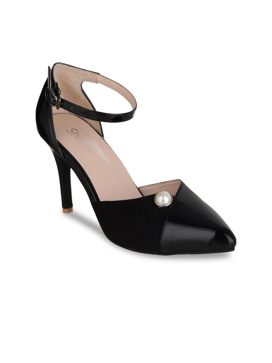 

Sherrif Shoes Women Black Solid Pumps