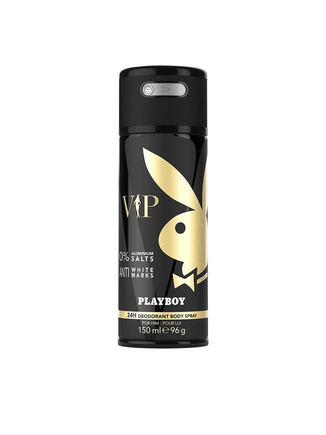 

Playboy Men Vip Deodorant Spray 150 ml, Black