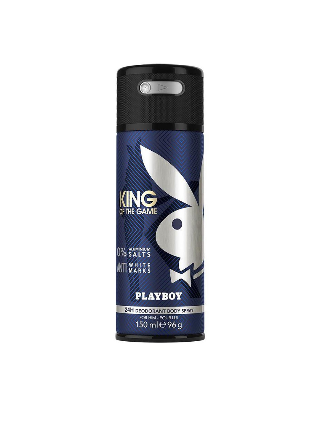 

Playboy Men King Deodorant Spray 150 ml, Blue