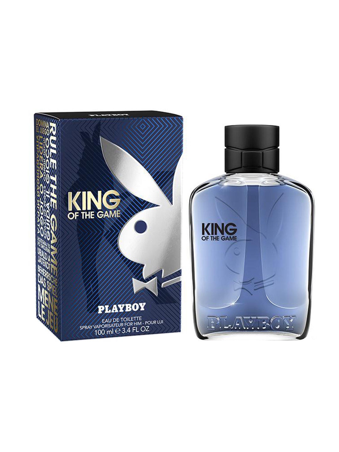 

Playboy Men King New Eau de Toilette 100 ml, Blue