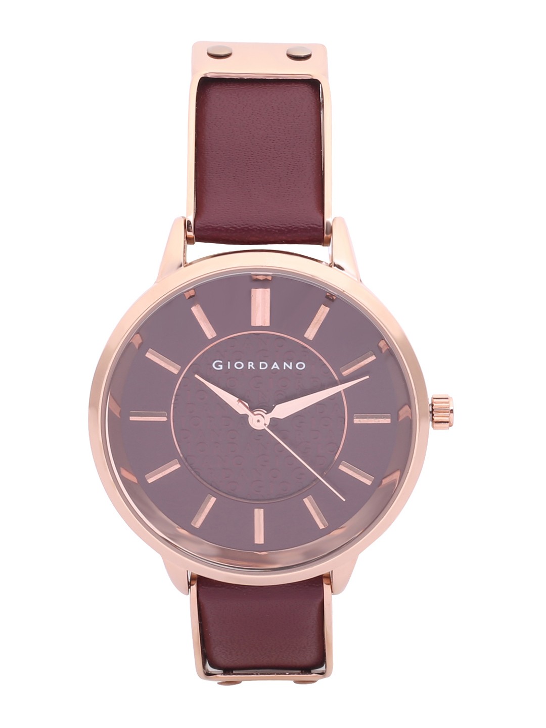 

GIORDANO Women Brown Analogue Watch F2105-03