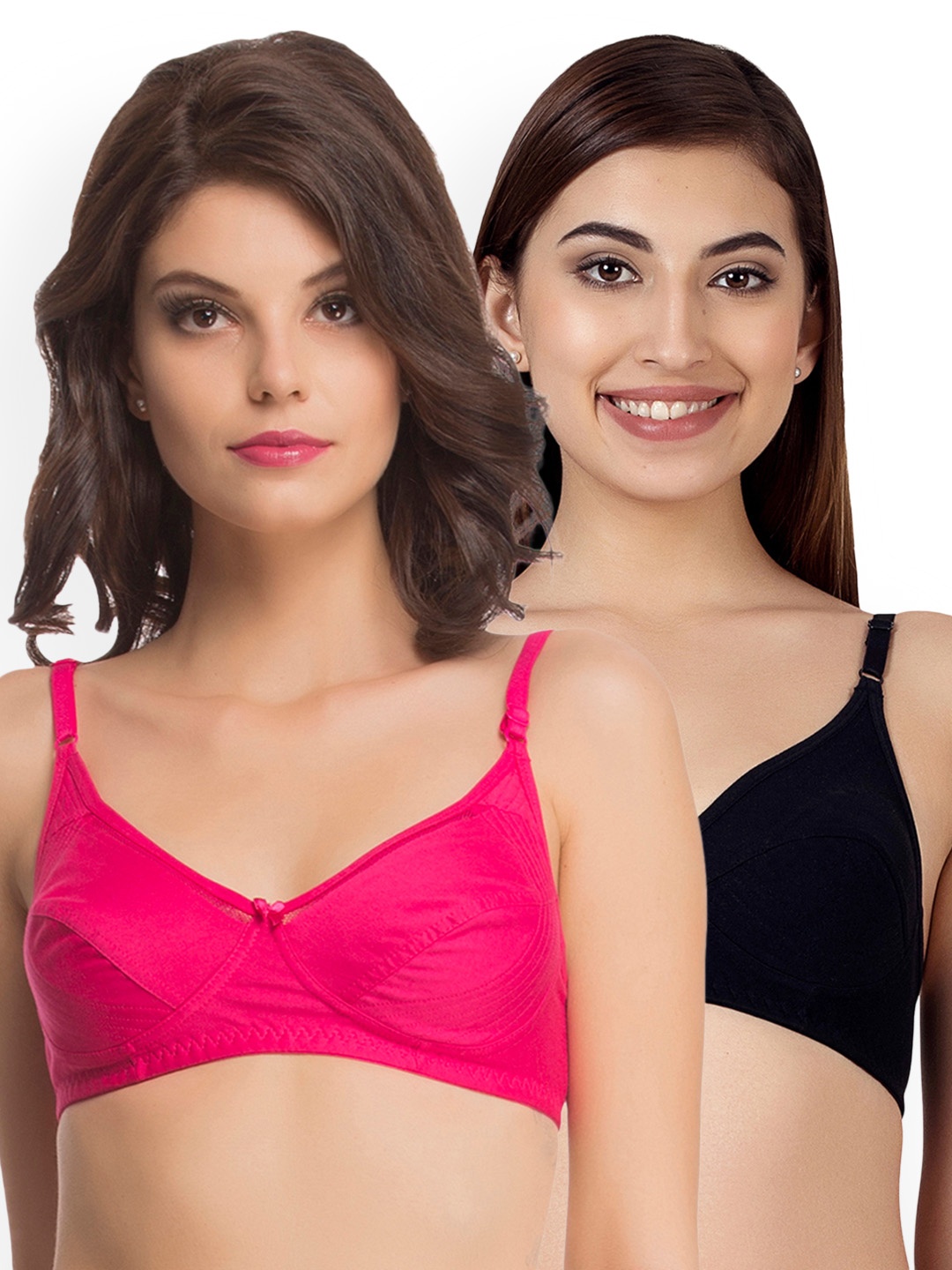 

Clovia Women Pack of 2 Bras 2273029-1-4882546-1, Black