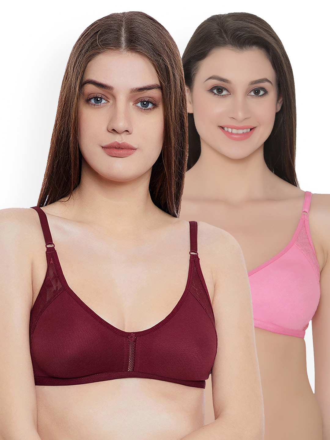 

Clovia Women Pack of 2 Bras 2518776-1-6622862-1, Pink