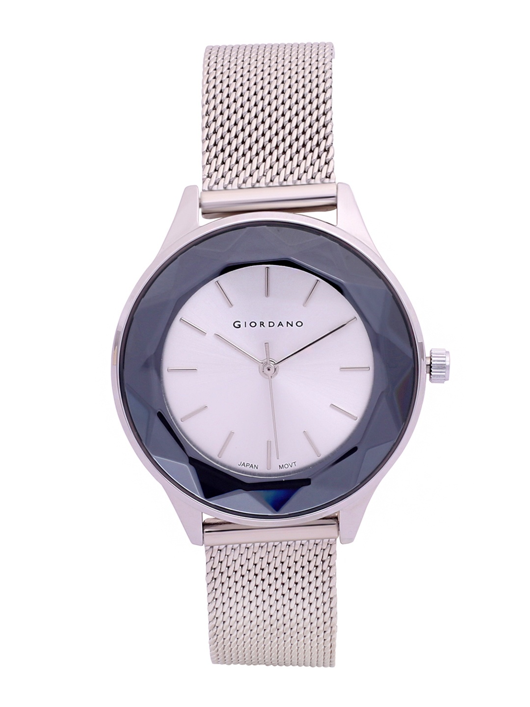 

GIORDANO Women White & Navy Blue Analogue Watch C2087-11