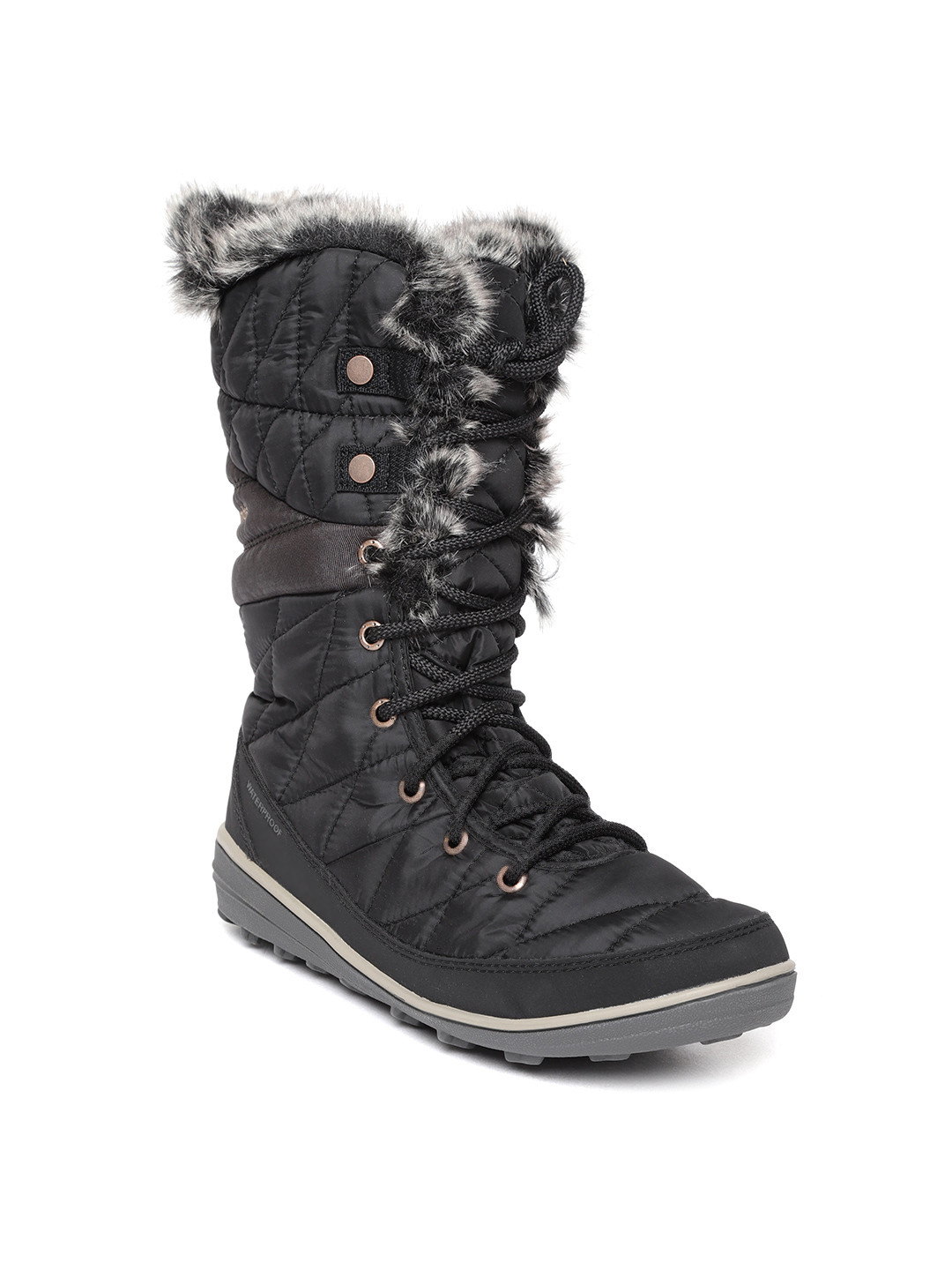 

Columbia Women Black Heavenly Omni-Heat Lace Up Boot