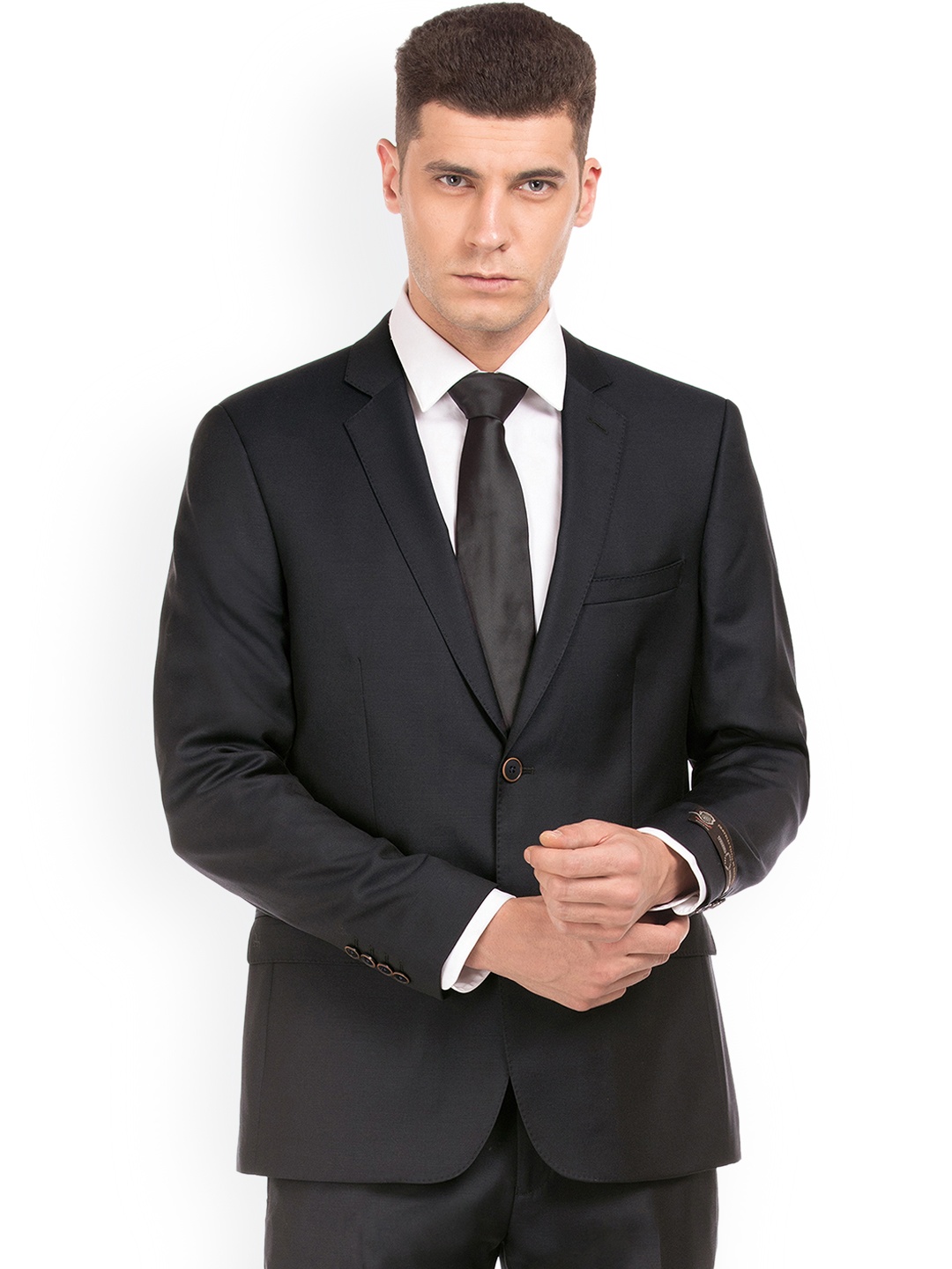 

Arrow Men Black Formal Suit