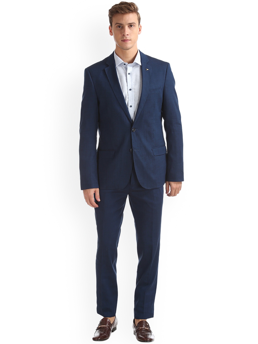 

Arrow Men Blue Formal Suit