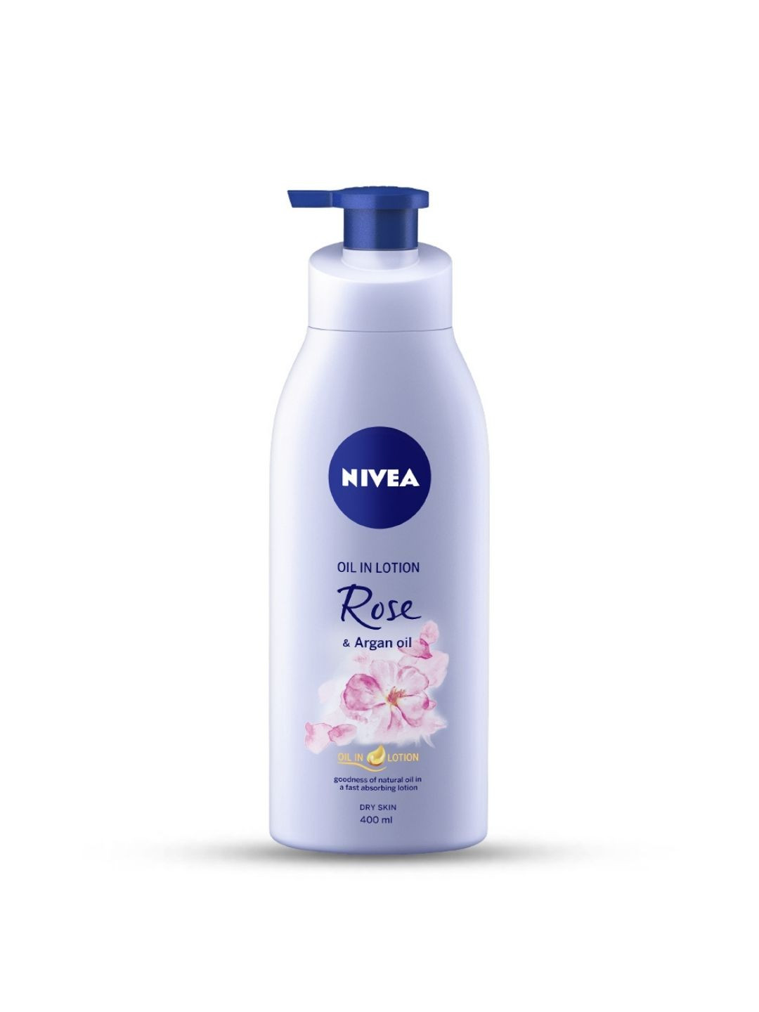 

Nivea Oil in Lotion - Rose & Argan Oil for Dry Skin 400 ml, Lavender