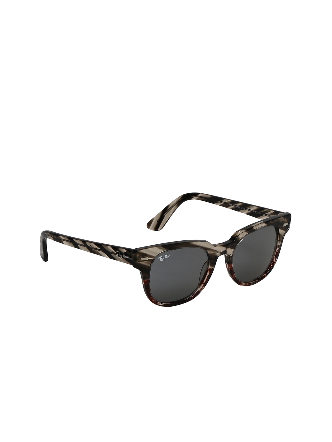 

Ray-Ban Unisex UV Protected Violet Lens Square Sunglasses - 0RB21681254Y550, Grey