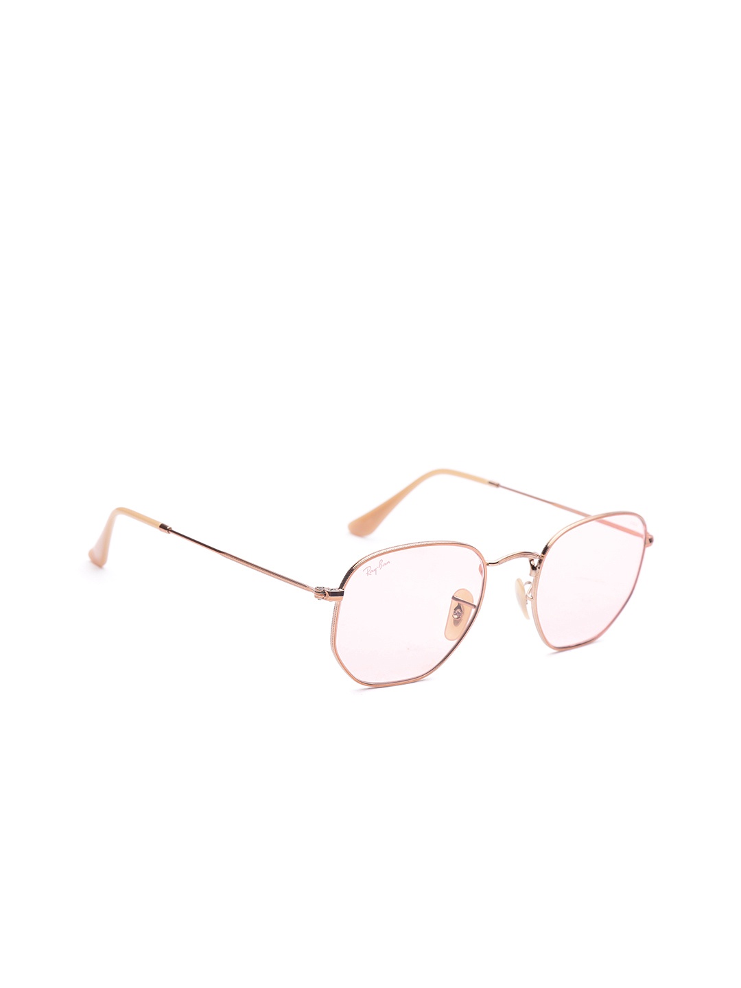 

Ray-Ban Unisex Square Sunglasses 0RB3548N91310X51, Pink