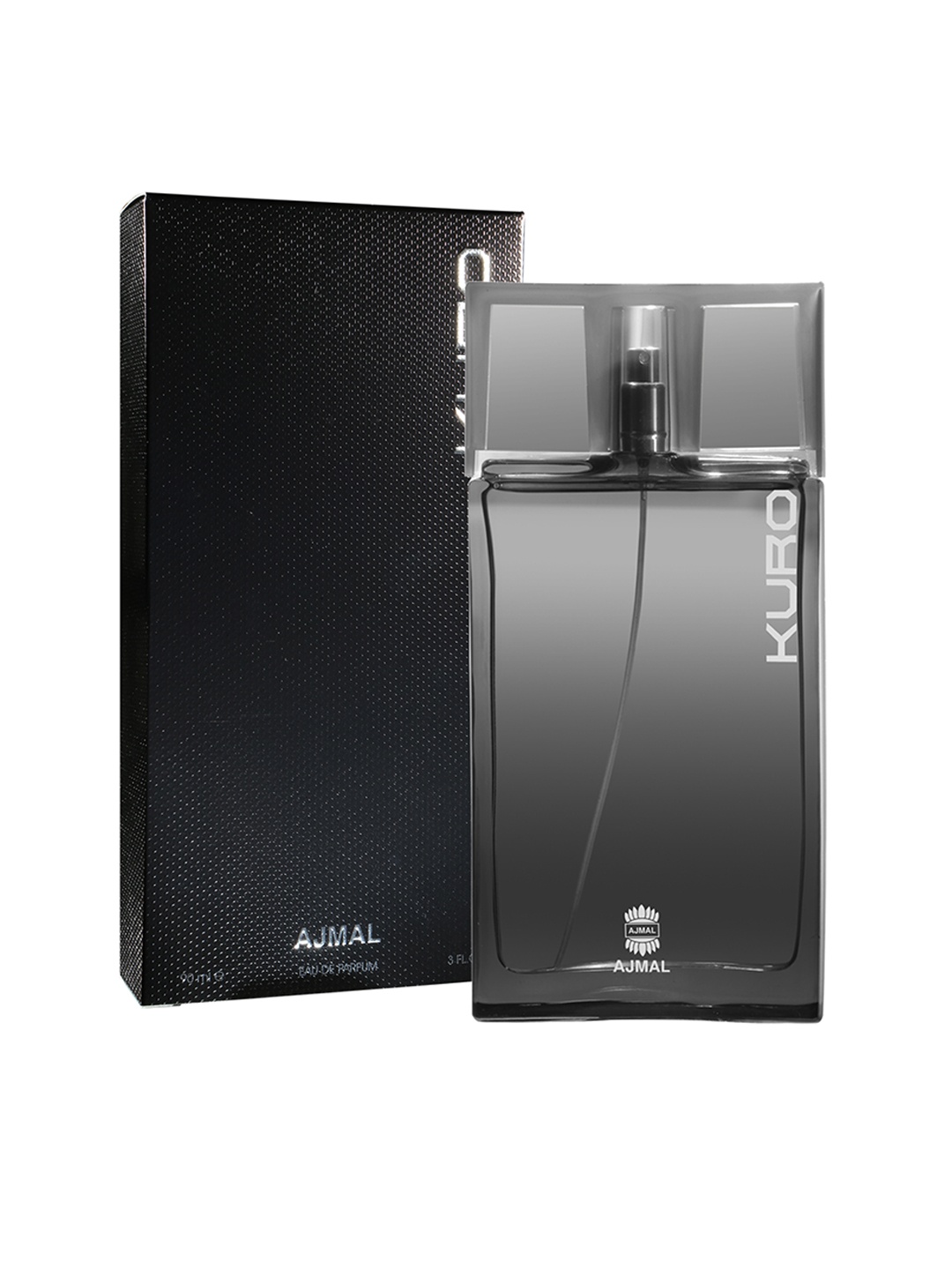 

Ajmal Men Kuro EDP Fresh Perfume - Made in Dubai 90ml, Black