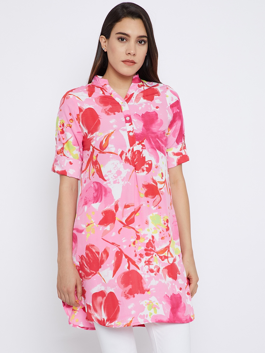 

Toshee Pink Printed Tunic