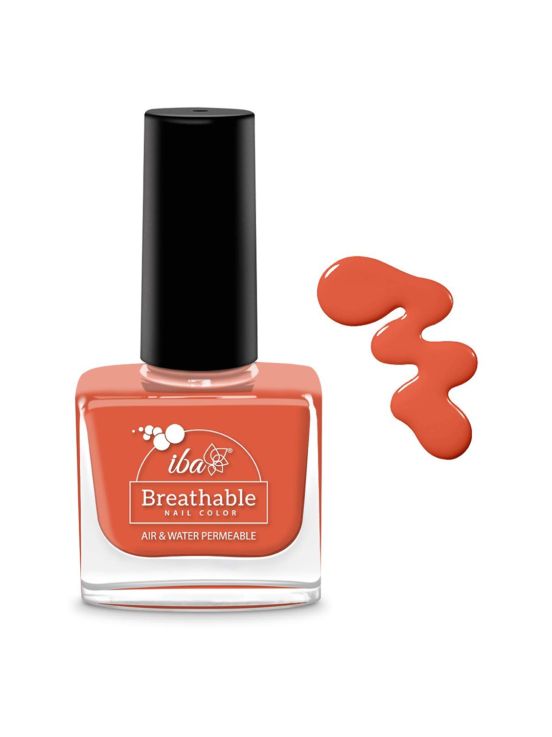 

Iba Halal Care Argan Oil B13 Fun Fiesta Enriched Breathable Nail Color, Orange