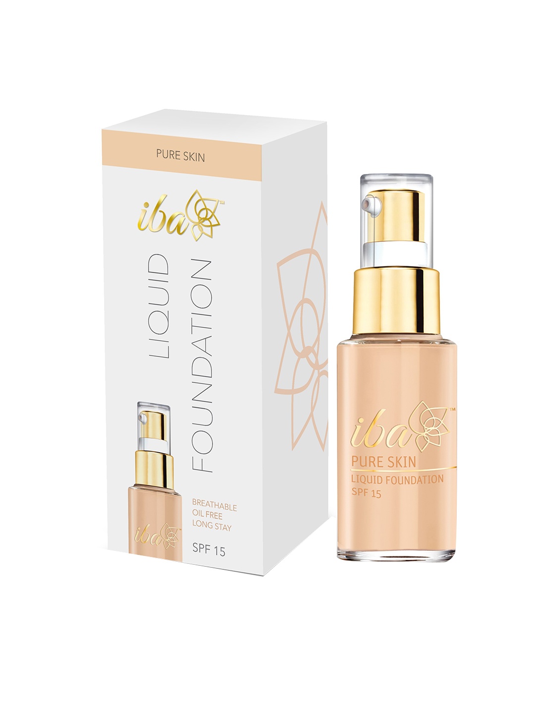 

Iba HALAL CARE Ivory Fair Pure Skin Liquid Foundation 30 ml, White