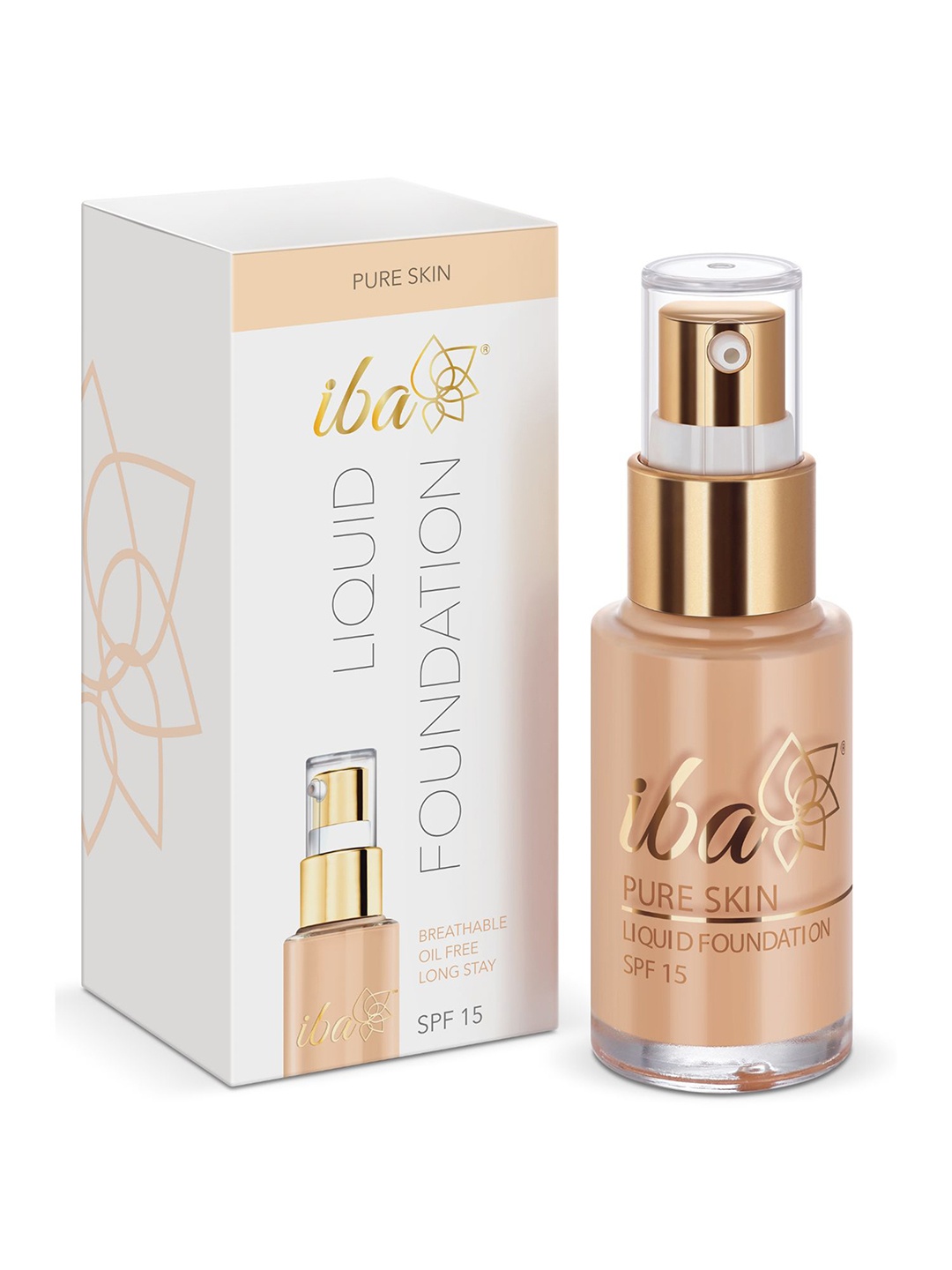 

Iba Golden Beige Pure Skin Liquid Foundation 30 ml