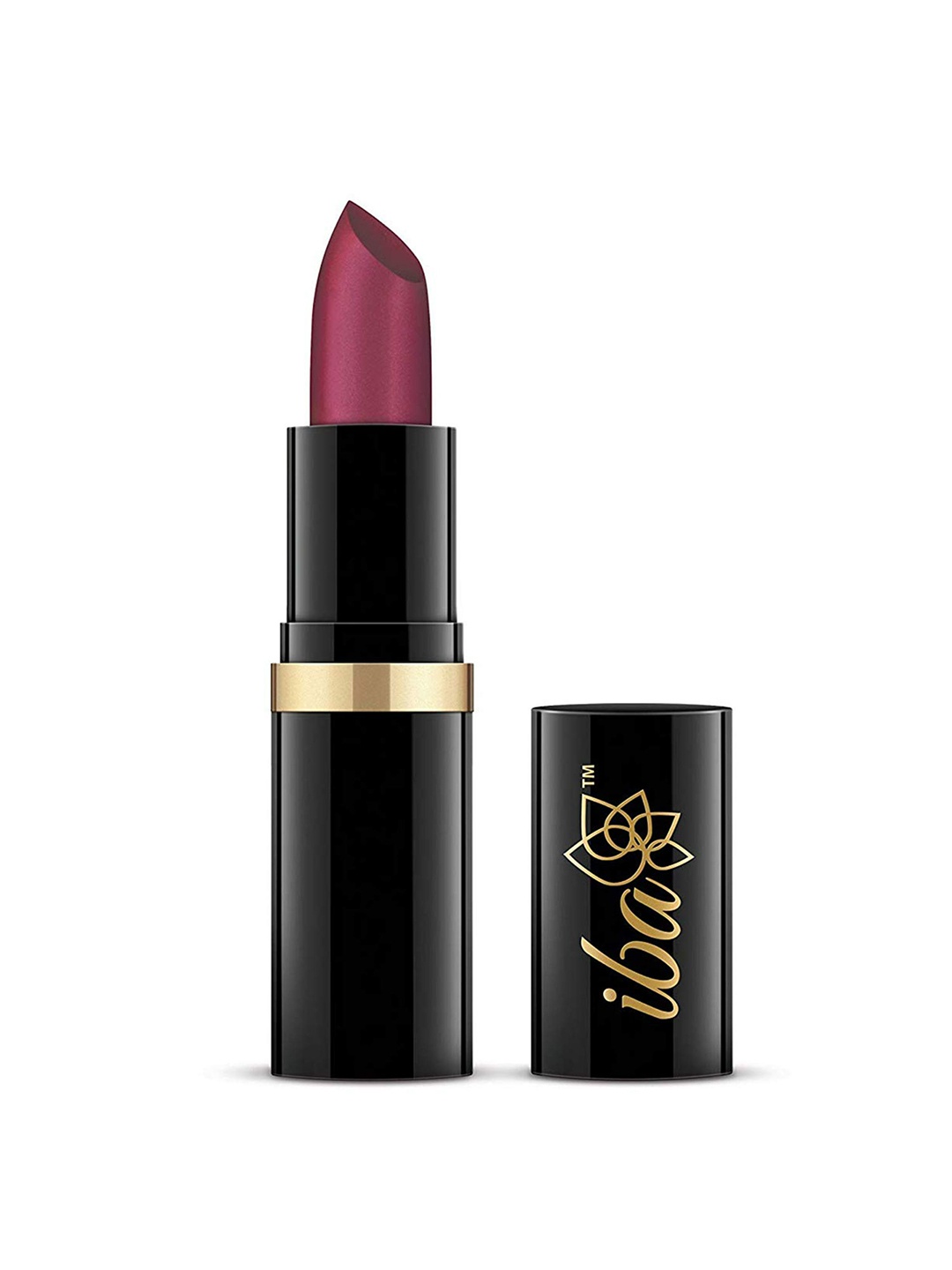 

Iba Pure Lips Moisturizing Lipstick Shade A10 Plum Pure, 4g, Purple