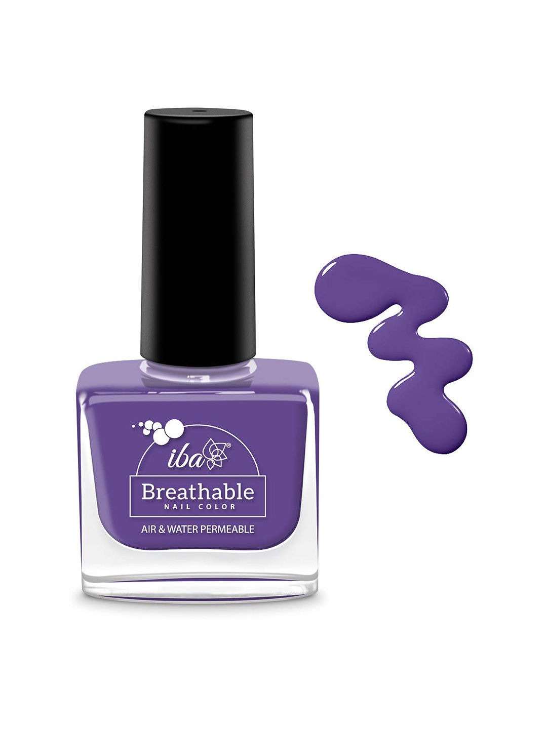 

Iba Halal Care Ultra Violet Argan Oil Enriched Breathable Nail Color 9 ml, Purple