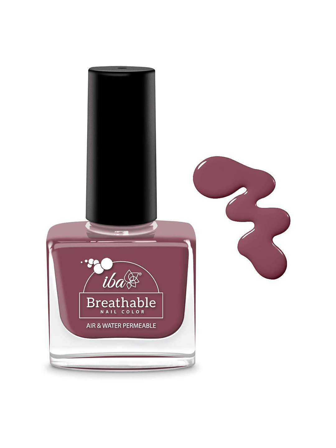 Iba HALAL CARE Plum Cake Breathable Nail Color 9 ml, Purple