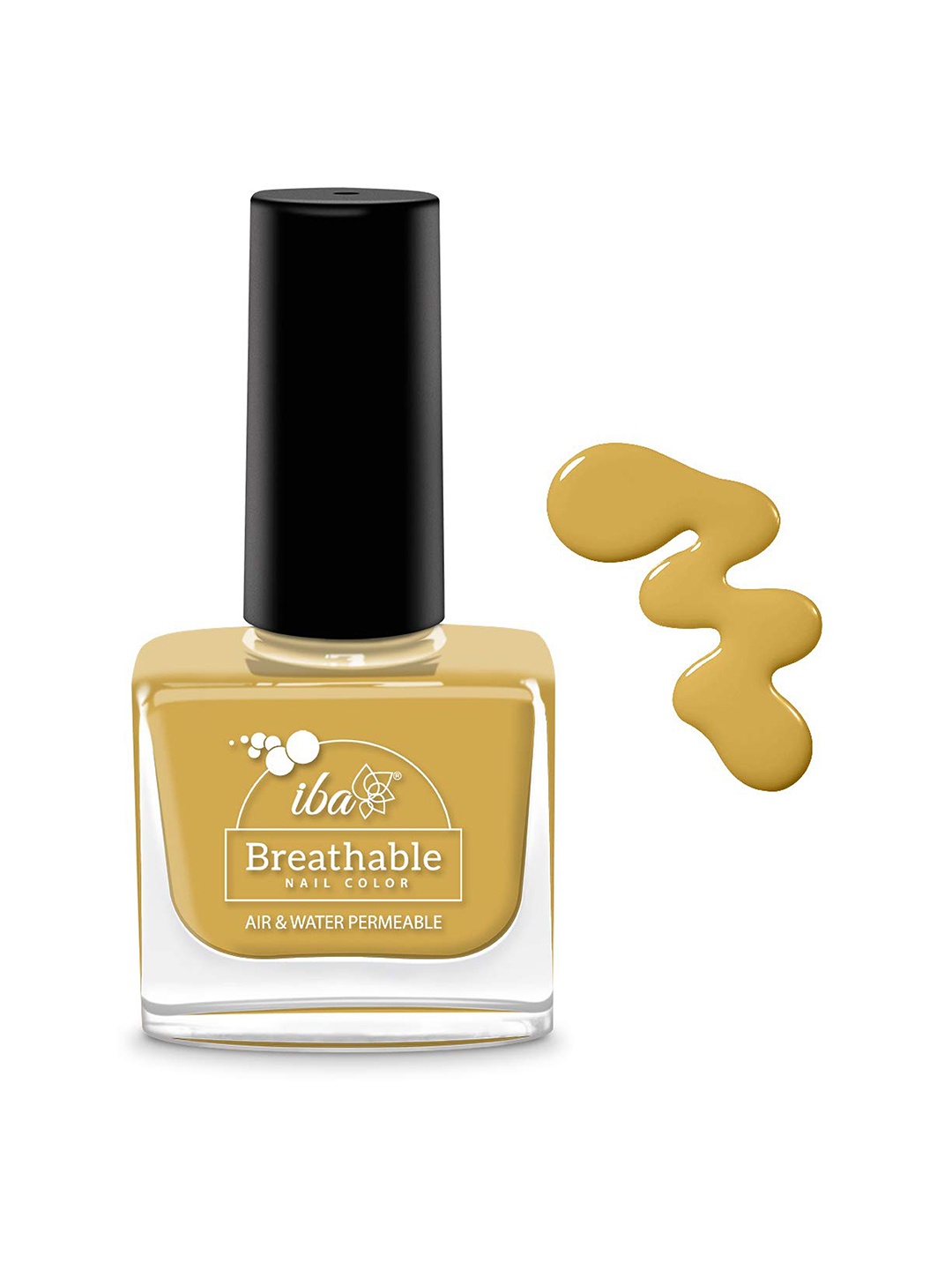 

Iba Halal Care Spicy Mustard Argan Oil Enriched Breathable Nail Color 9 ml, Yellow