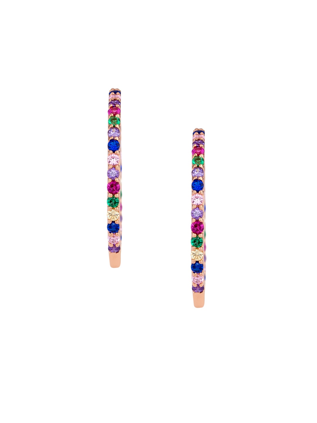 

TALISMAN Silver-Toned Circular Studs