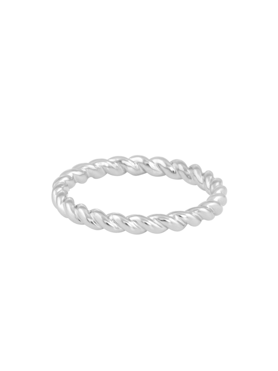 

TALISMAN Women Rhodium-Plated Silver-Toned Handcrafted Ring