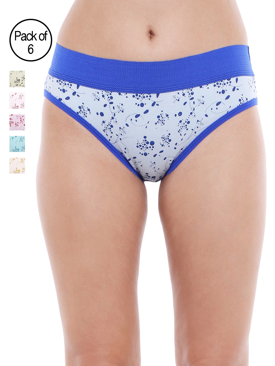 

Bodycare Pack of 6 Assorted Briefs E29212922