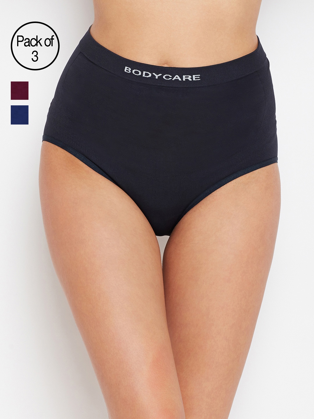 

Bodycare Pack of 3 Assorted Seamless Maternity Briefs ES16D