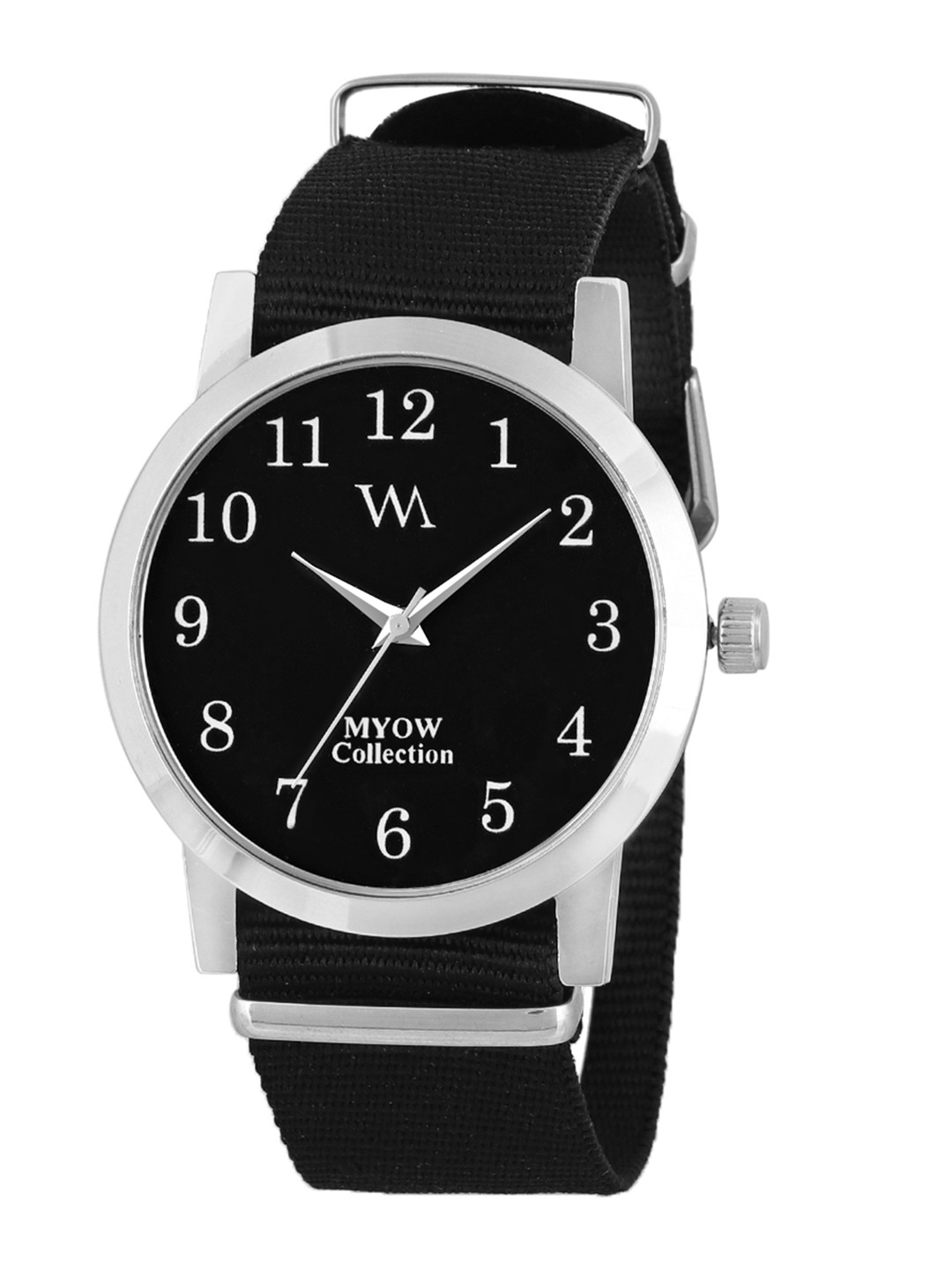 

WM Men Black Analogue Watch WMAL-BLACKzx