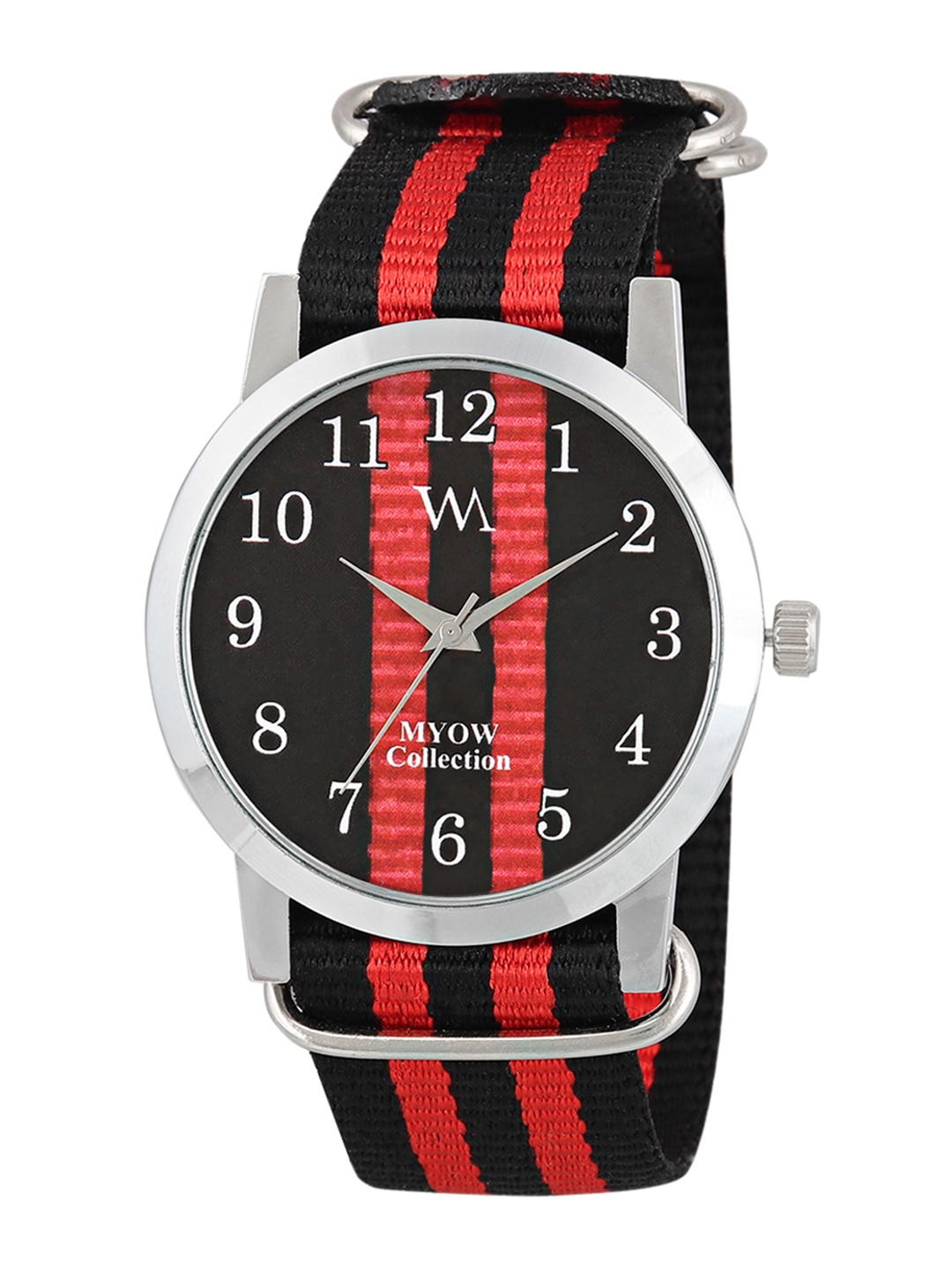 

WM Men Black & Red Analogue Watch WMAL-BLACKREDzx