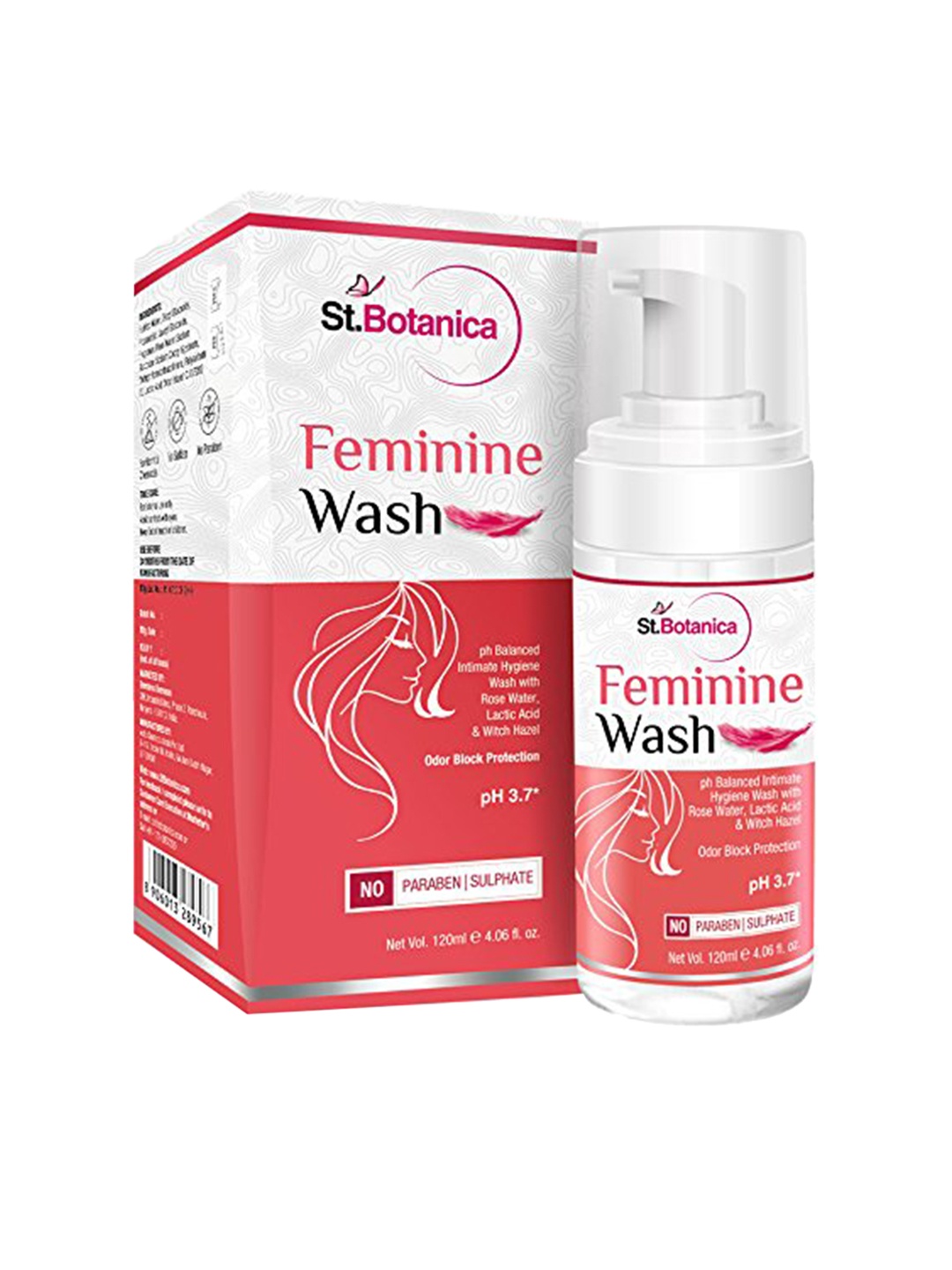 

St.Botanica Feminine Intimate Hygiene Wash 120ml, Nude