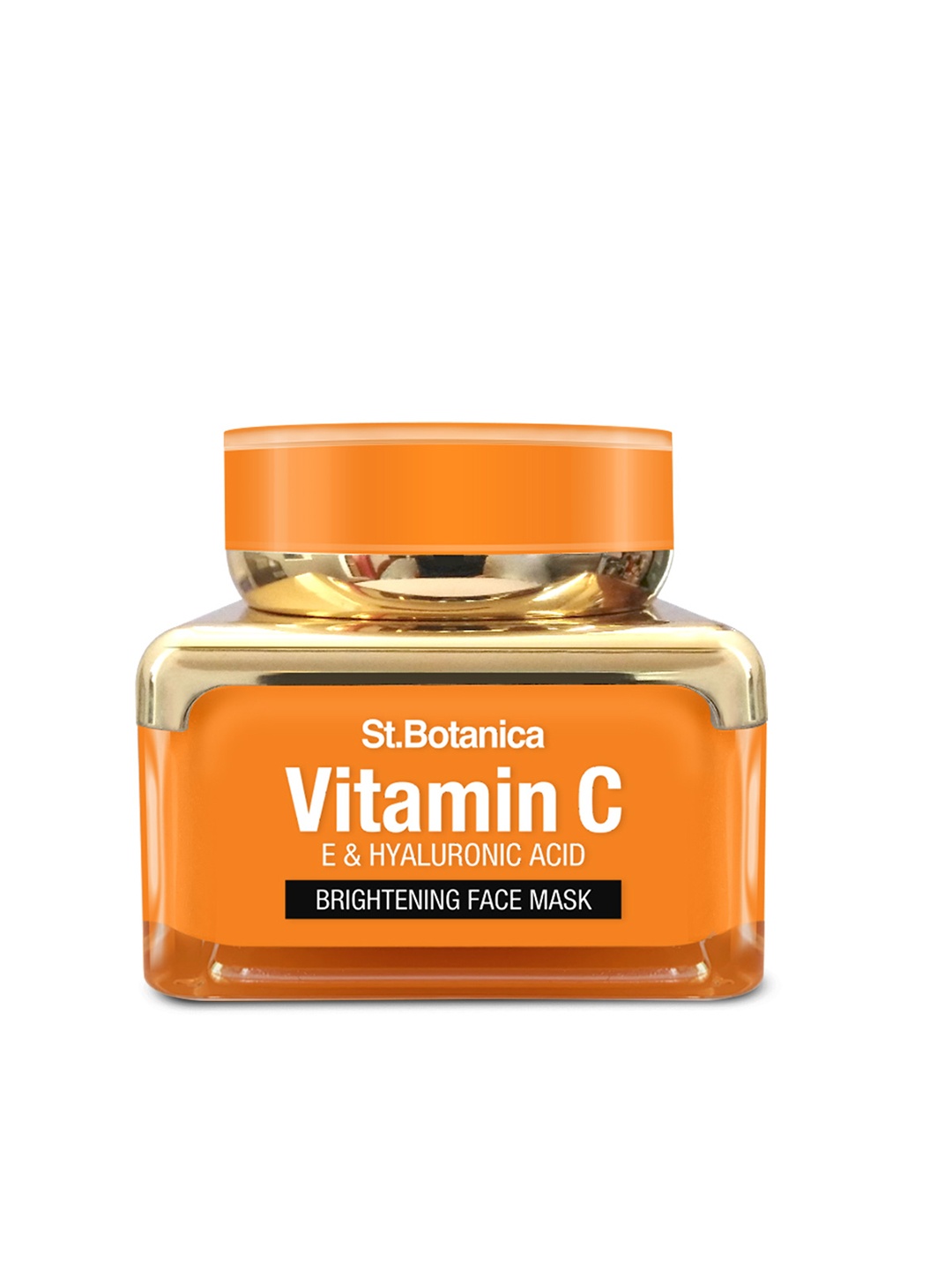 

StBotanica Vitamin C, E & Hyaluronic Acid Brightening Face Mask 50g, Nude