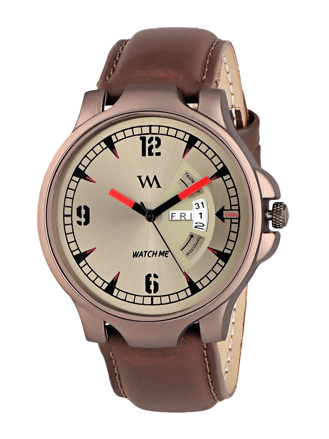 

WM Men Brown Analogue Watch DDWM-018z