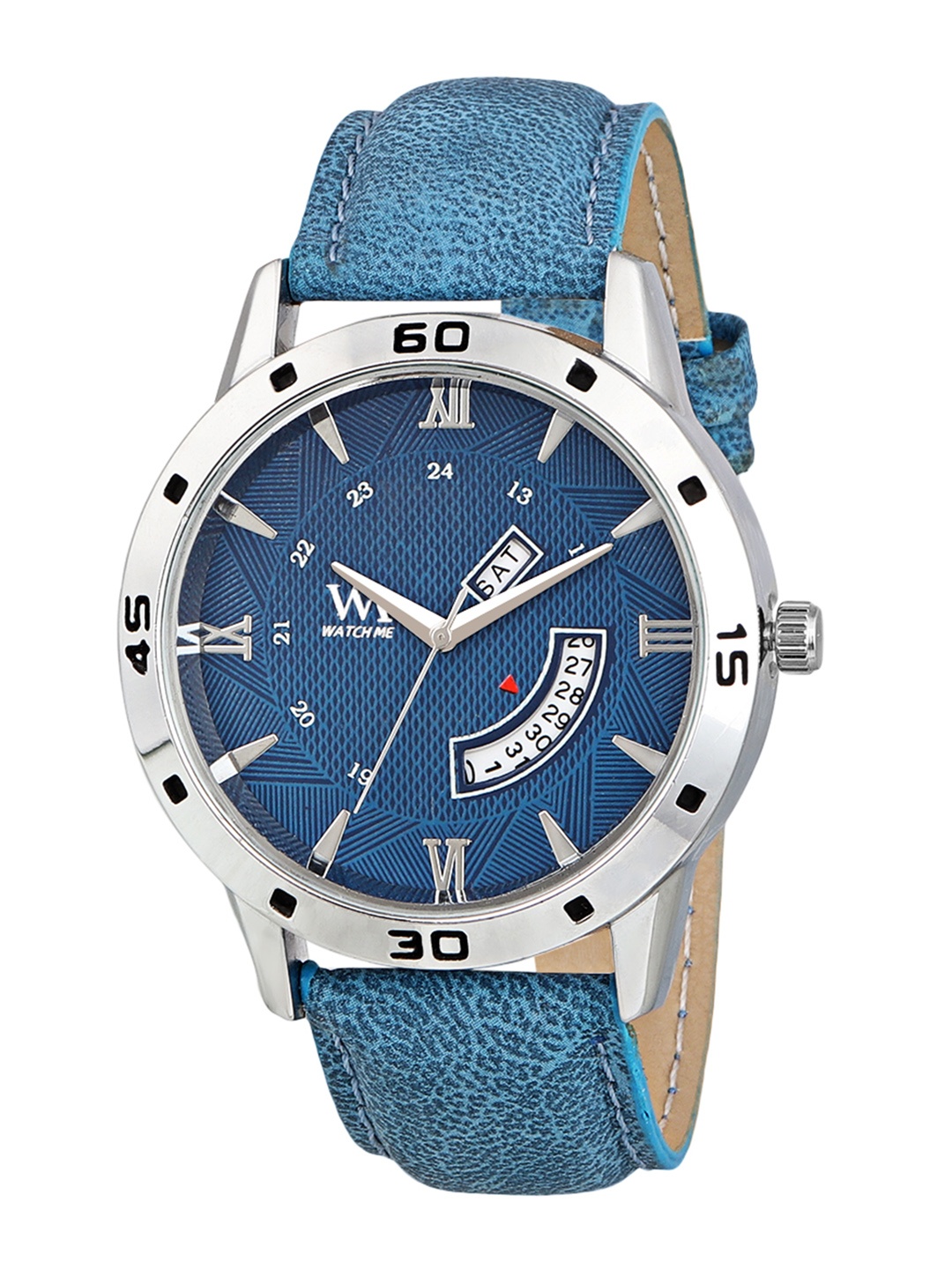 

WM Men Blue Analogue Watch DDWM