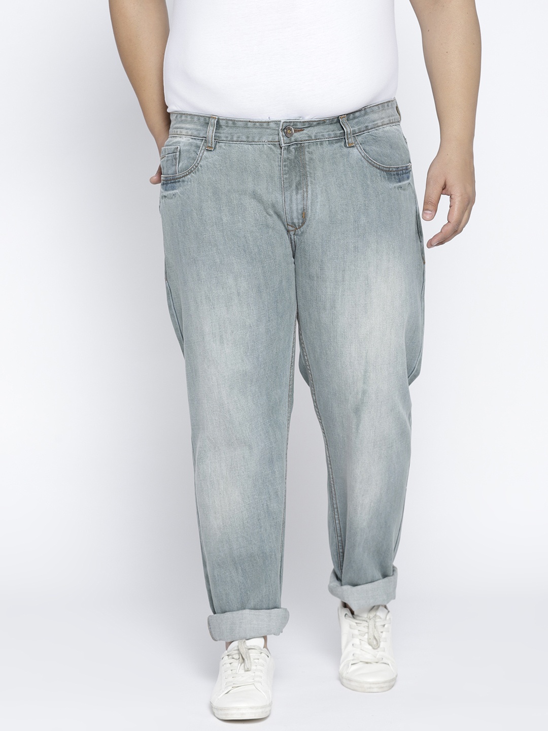 

FEVER Men Green Straight Fit Mid-Rise Clean Look Jeans
