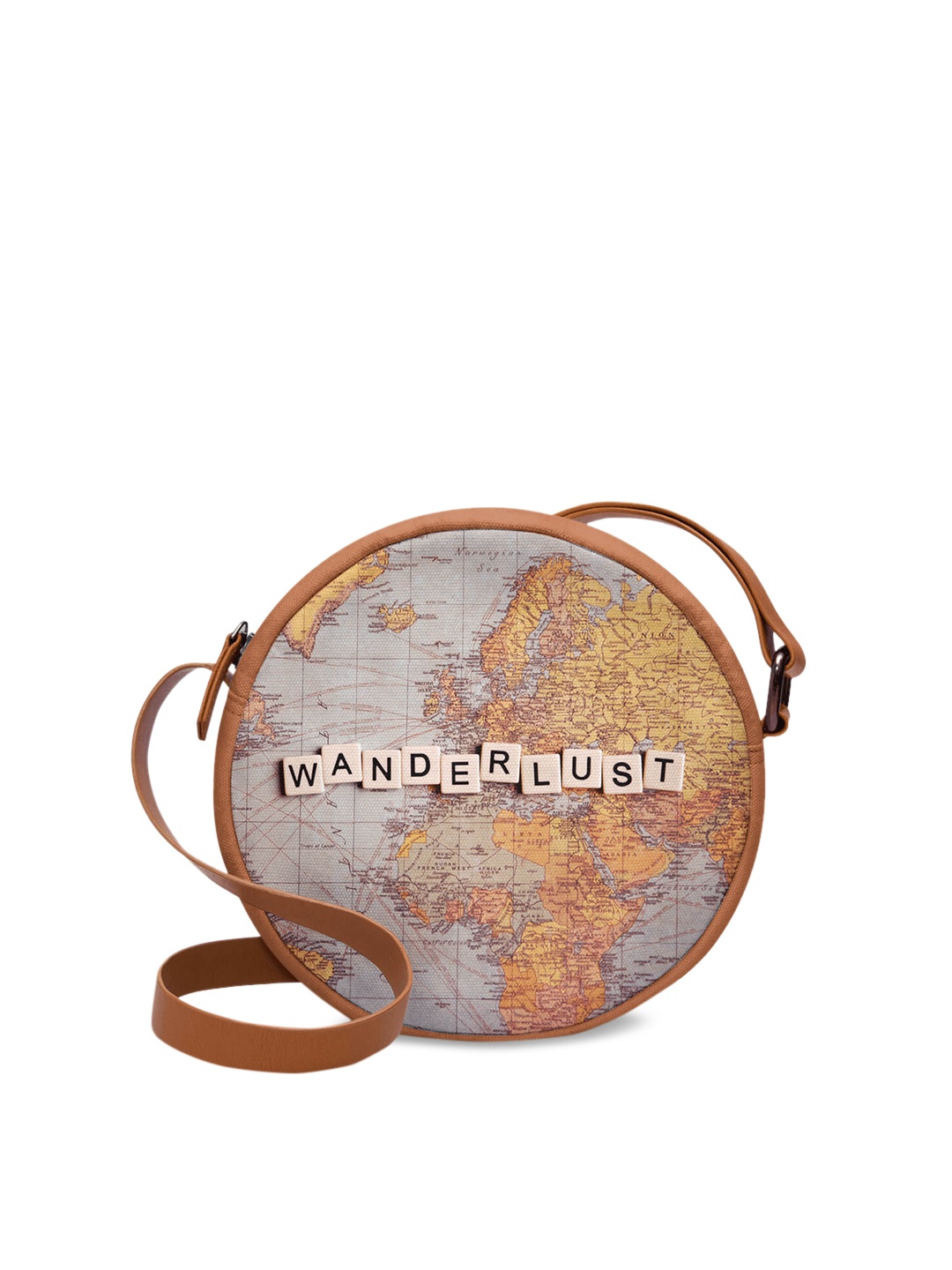

DailyObjects Multicoloured Printed Sling Bag, Multi