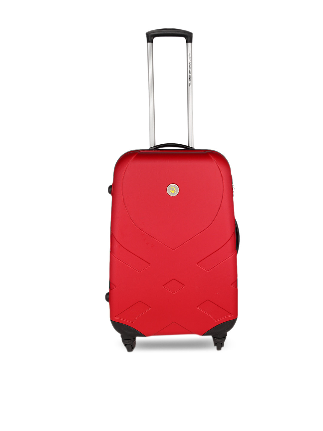 

United Colors of Benetton Unisex Red Large Trolley Suitcase 0IP6HAB28B01I