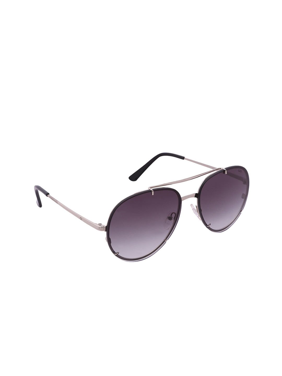 

GIO COLLECTION Men Aviator Sunglasses GM6163C09SL, Grey