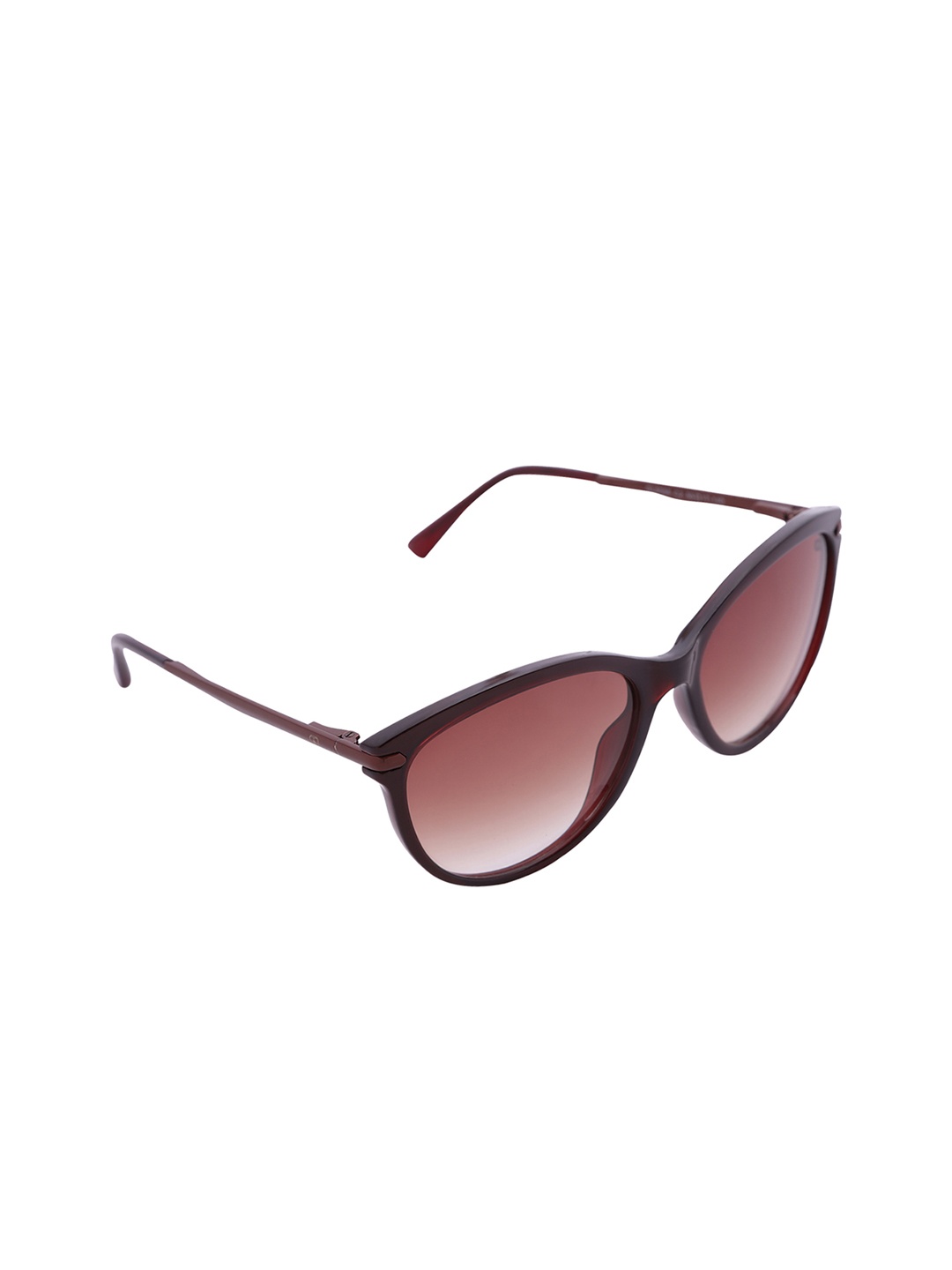 

GIO COLLECTION Women Oval Sunglasses GL5056C02, Brown