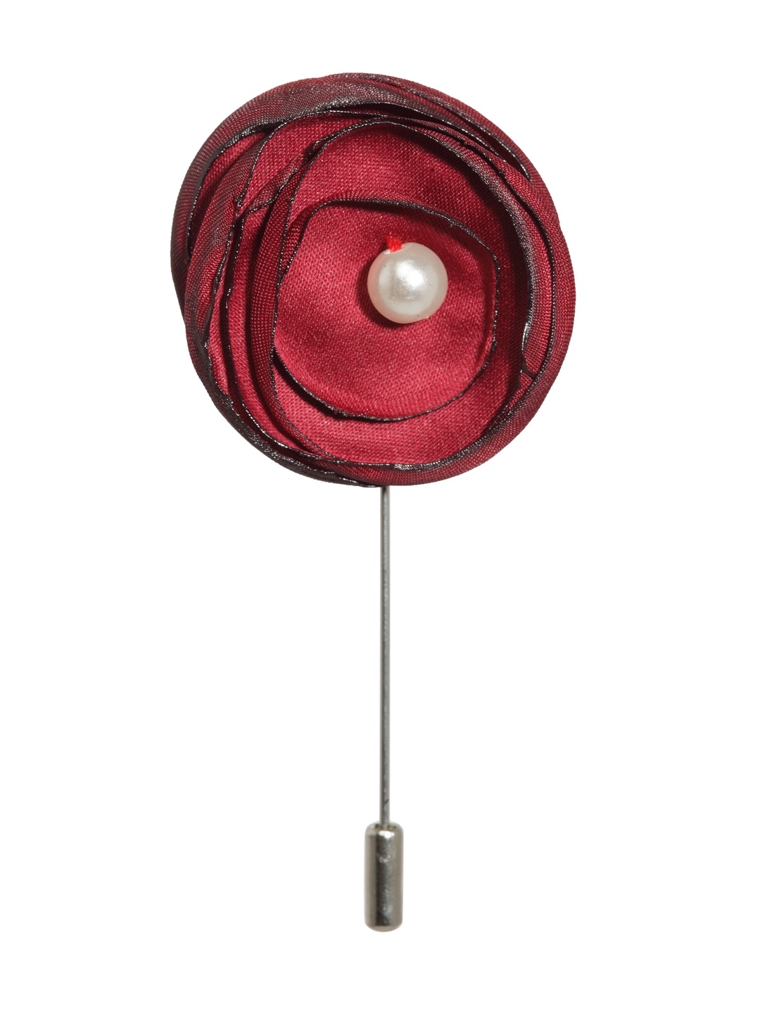 

Alvaro Castagnino Men Maroon Lapel Pin
