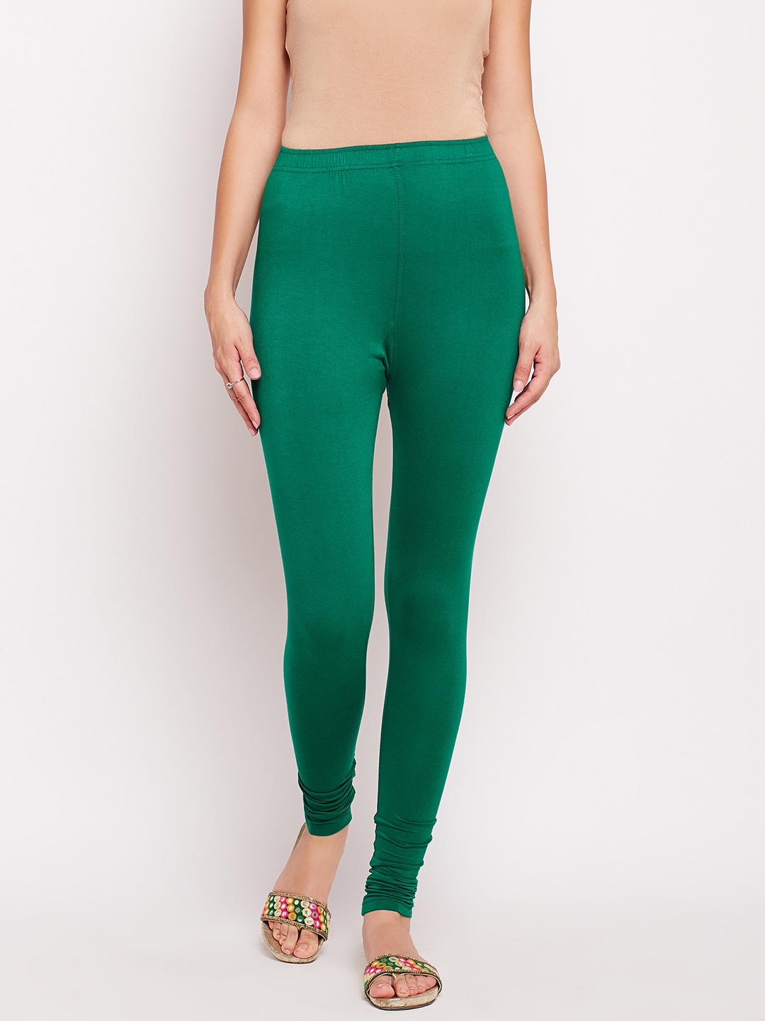 

Be Indi Women Green Leggings