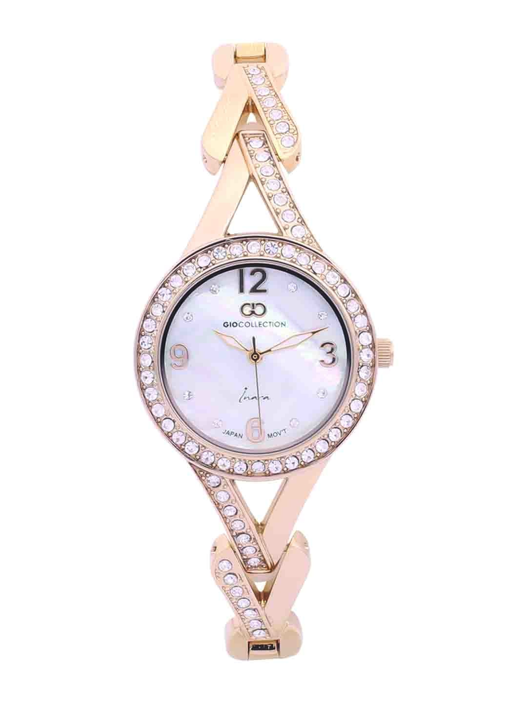 

GIO COLLECTION Women White Analogue Watch G2131-33