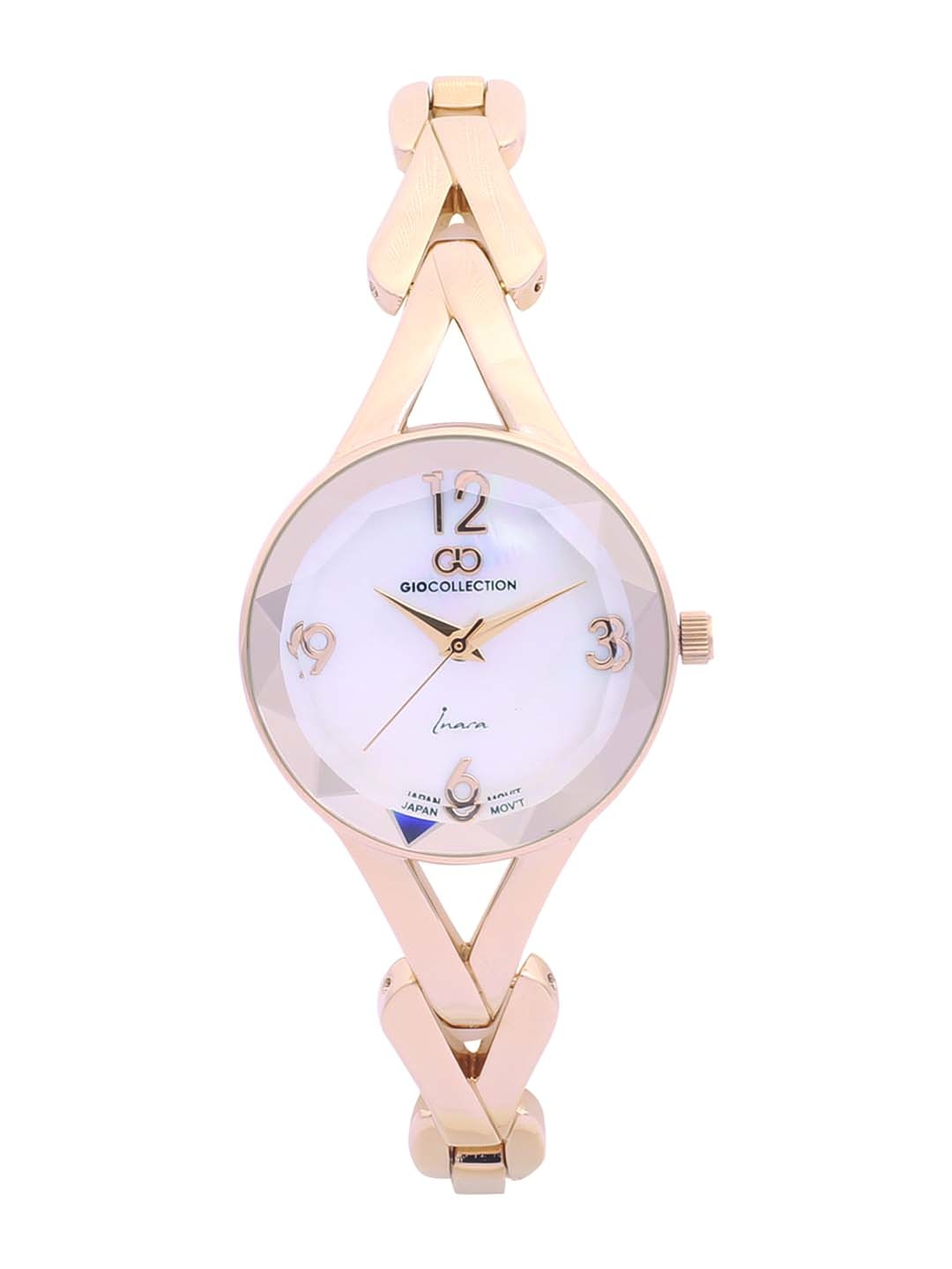 

GIO COLLECTION Women White Analogue Watch G2126-22