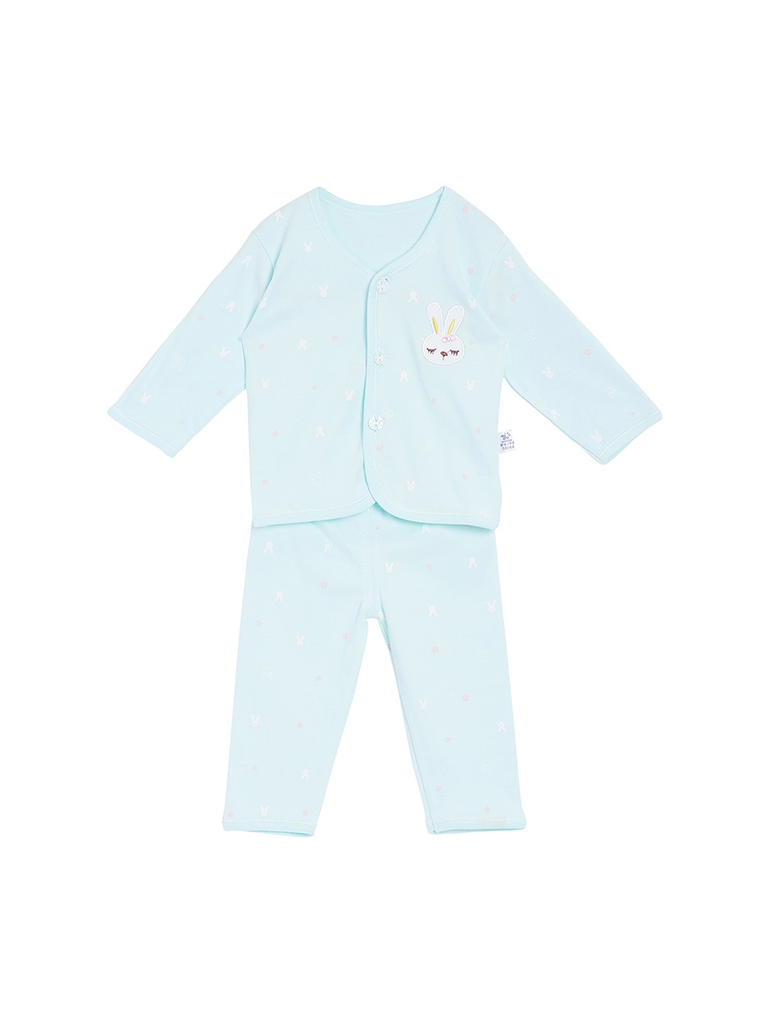 

Camey Kids-Unisex Blue Printed Night suit