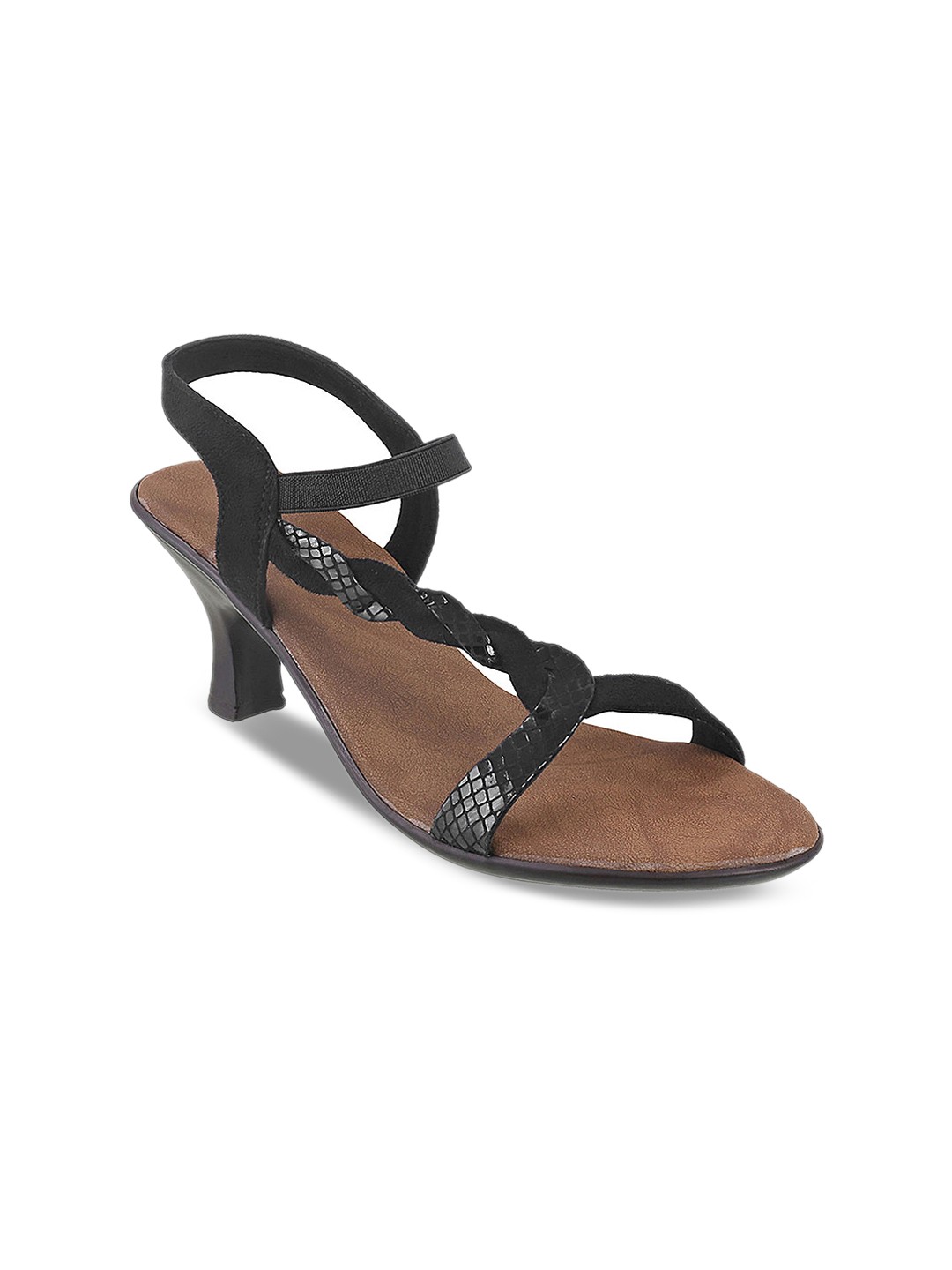 

Metro Women Black Solid Sandals