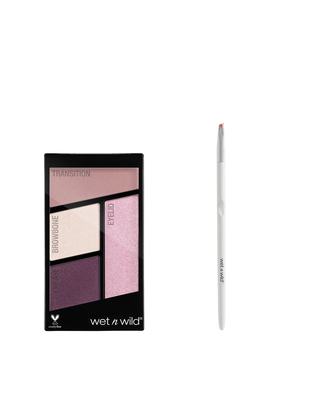 

Wet n Wild Sustainable Set Of Eyeshadow & Liner Makeup Brush, Multi
