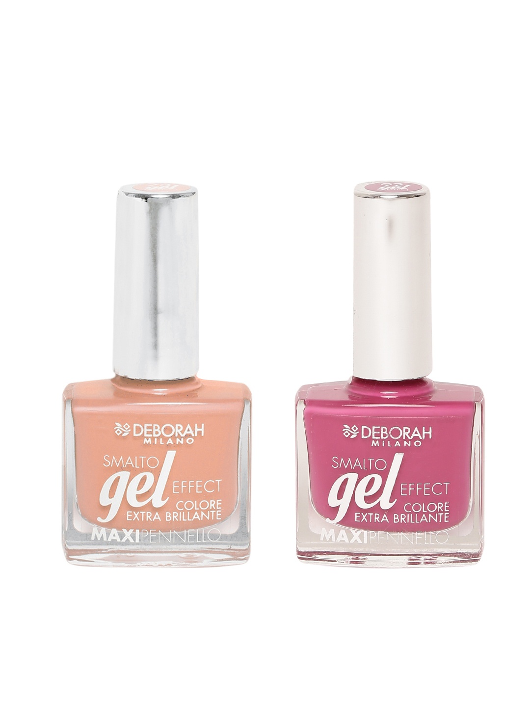 

Deborah Milano Set of 2 Nail Polishes, Peach
