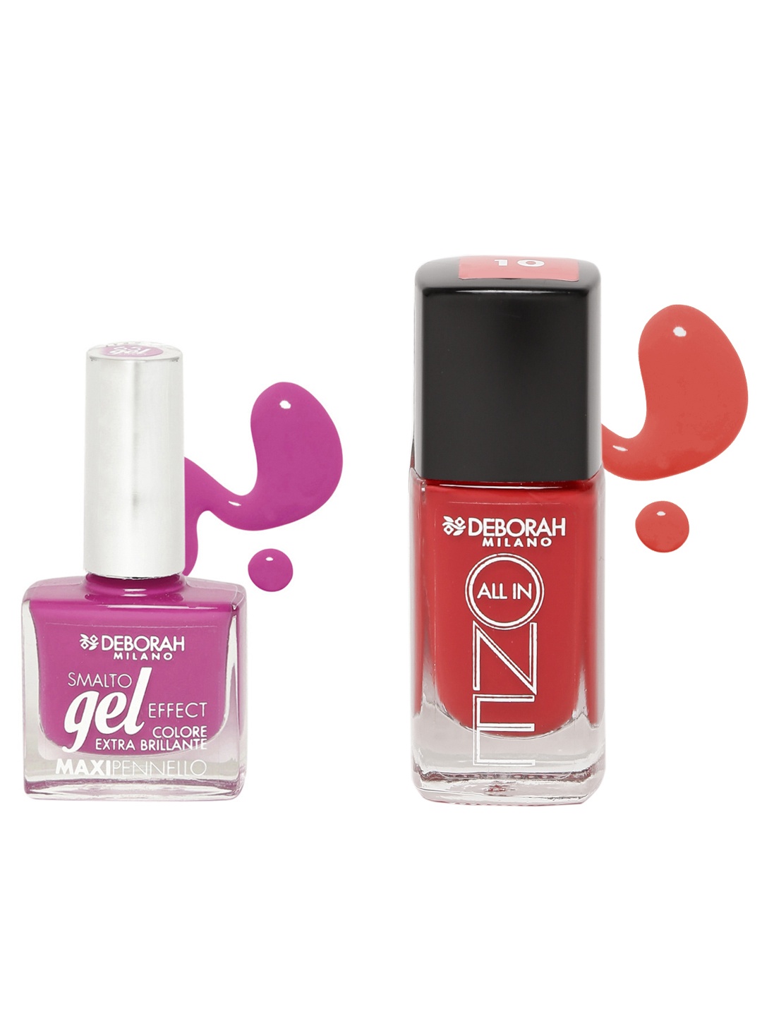 

Deborah Set of 2 Nail Enamels, Pink